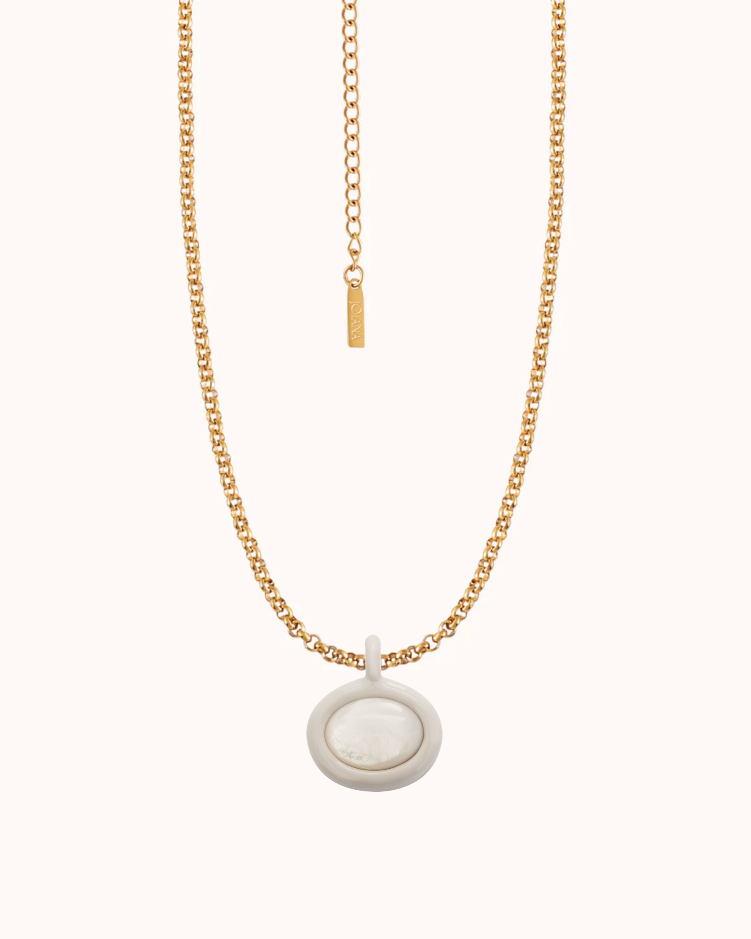 Birthstone Belcher Chain Necklace