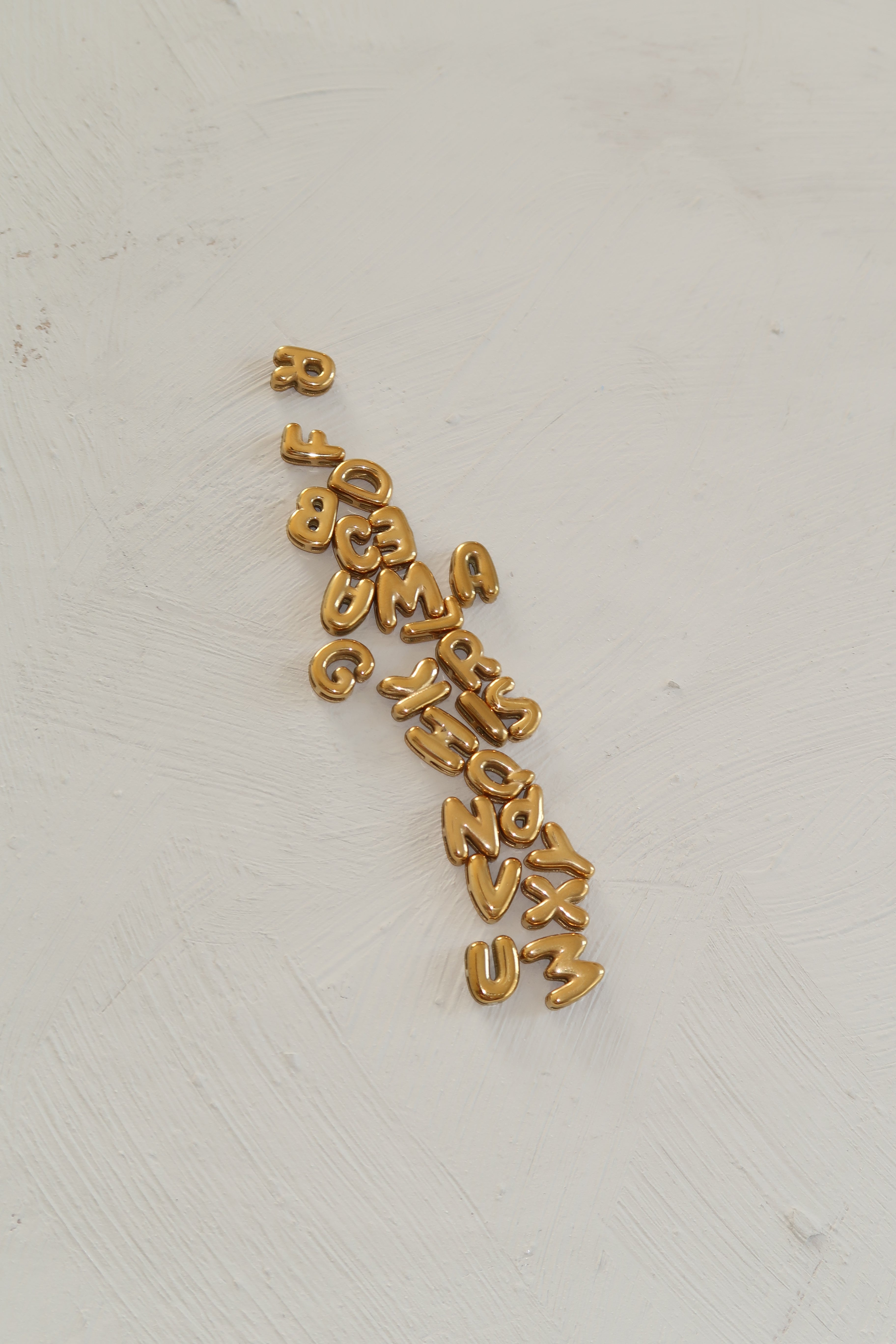 Mini Bubble Letter Necklace - FINAL SALE