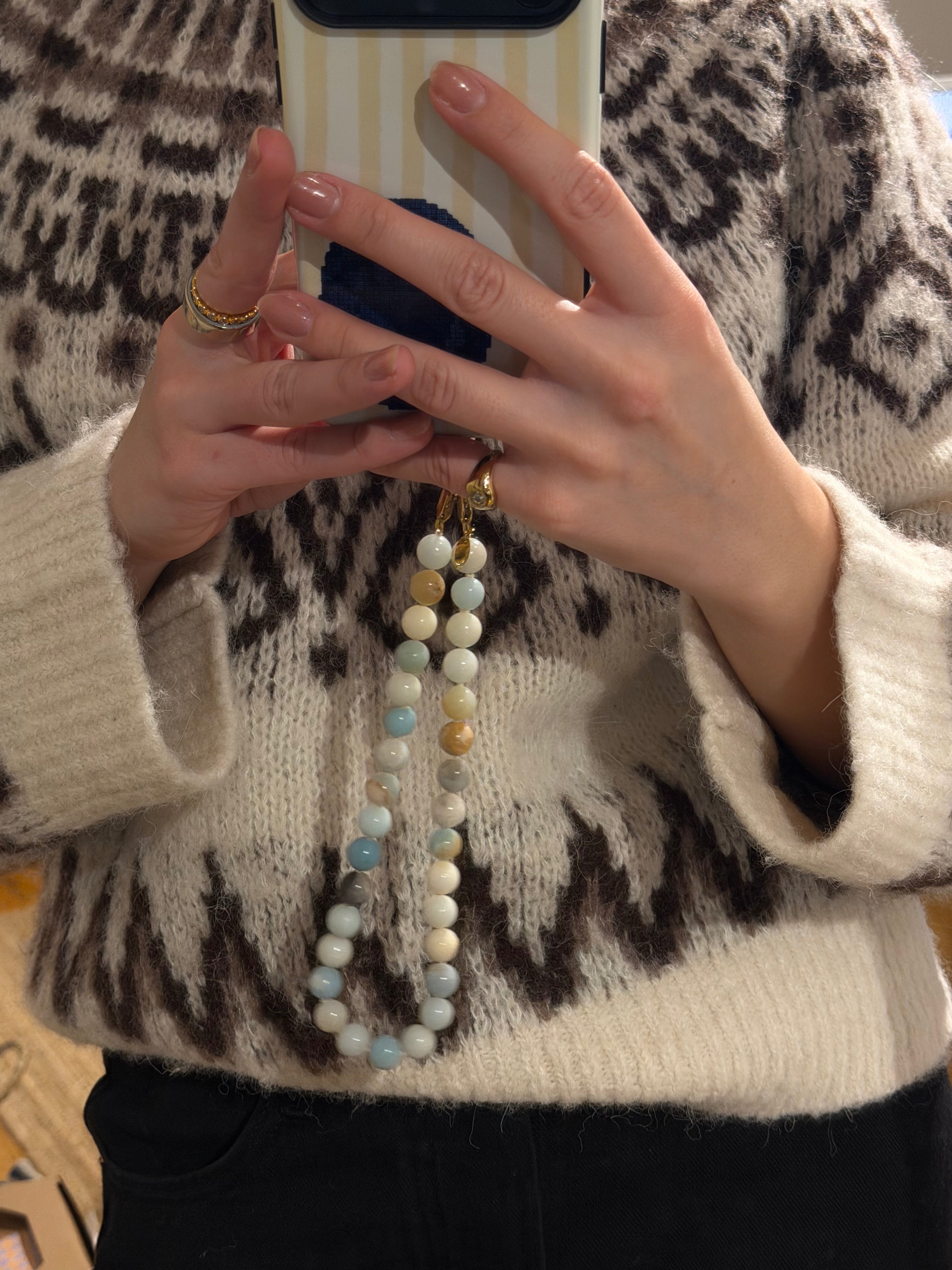 The Everywhere Phone Strap-Minty Blue