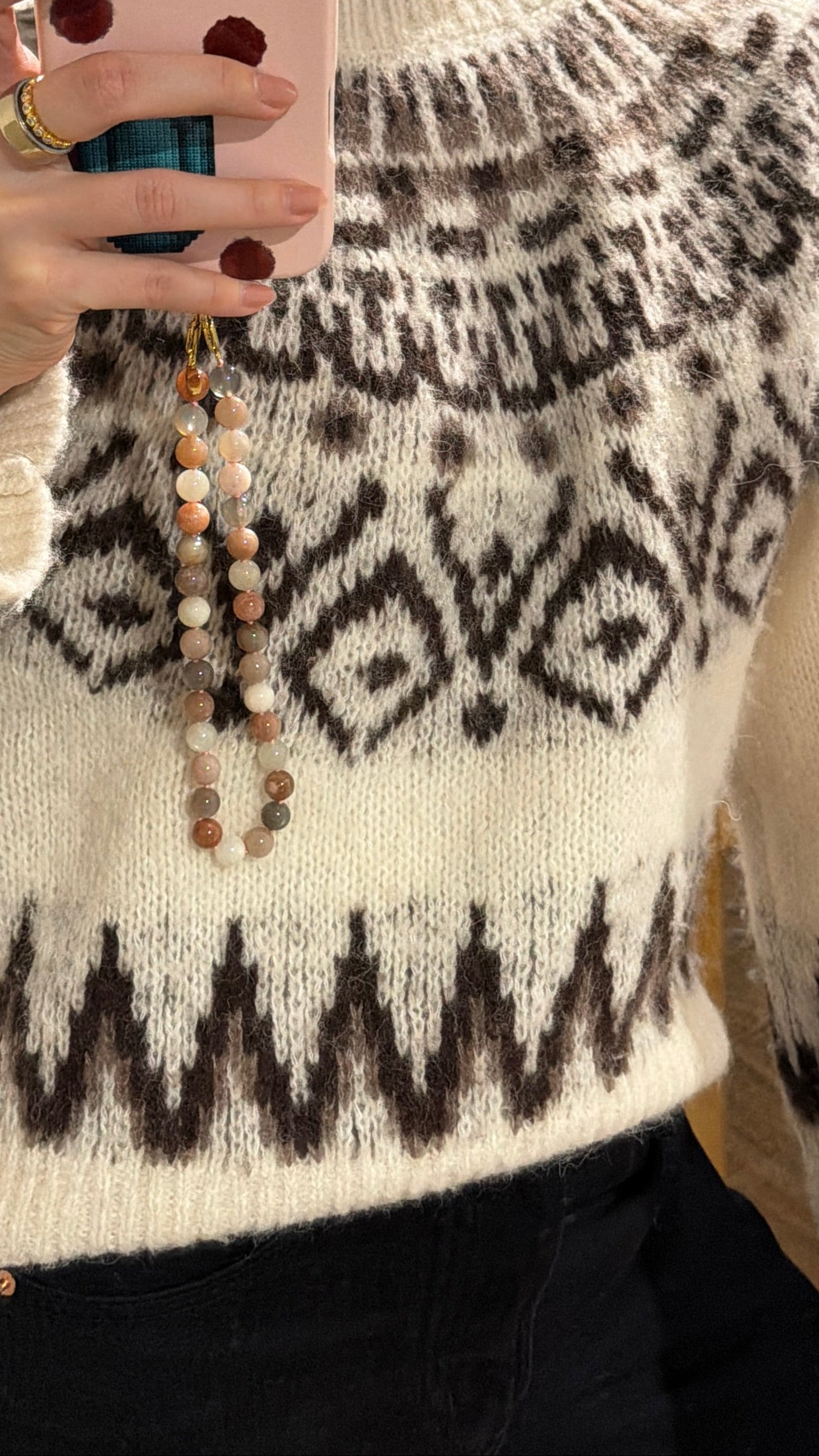 The Everywhere Phone Strap- Petal Pink