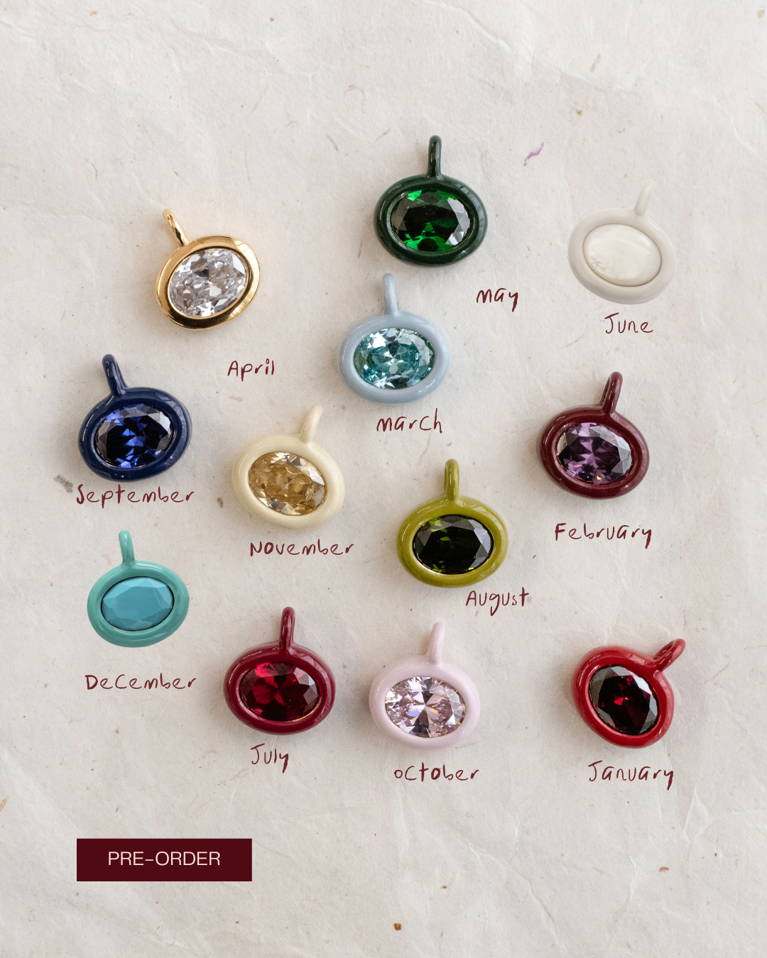 The Birthstone Charm