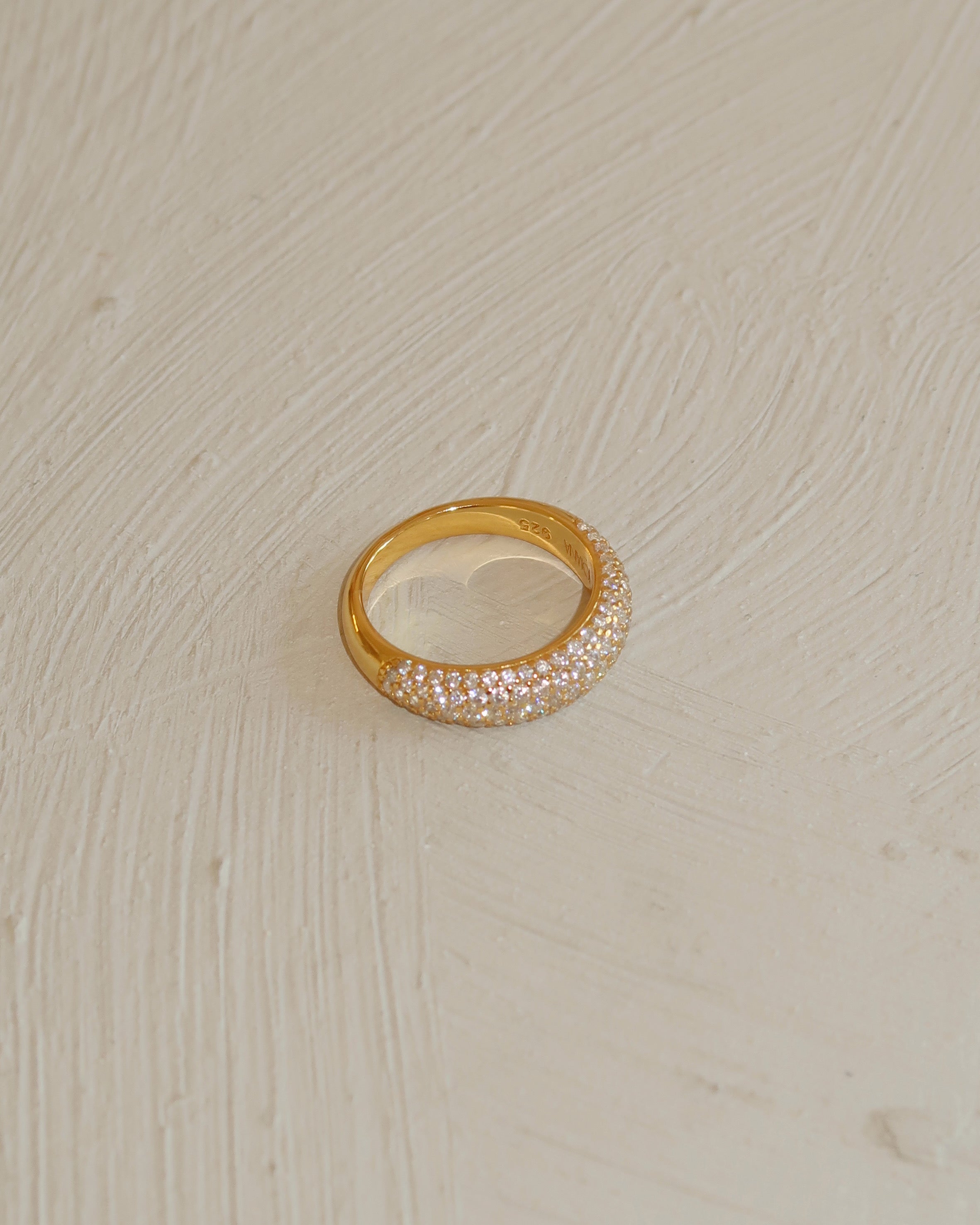 Tate Pavé Pinky Ring