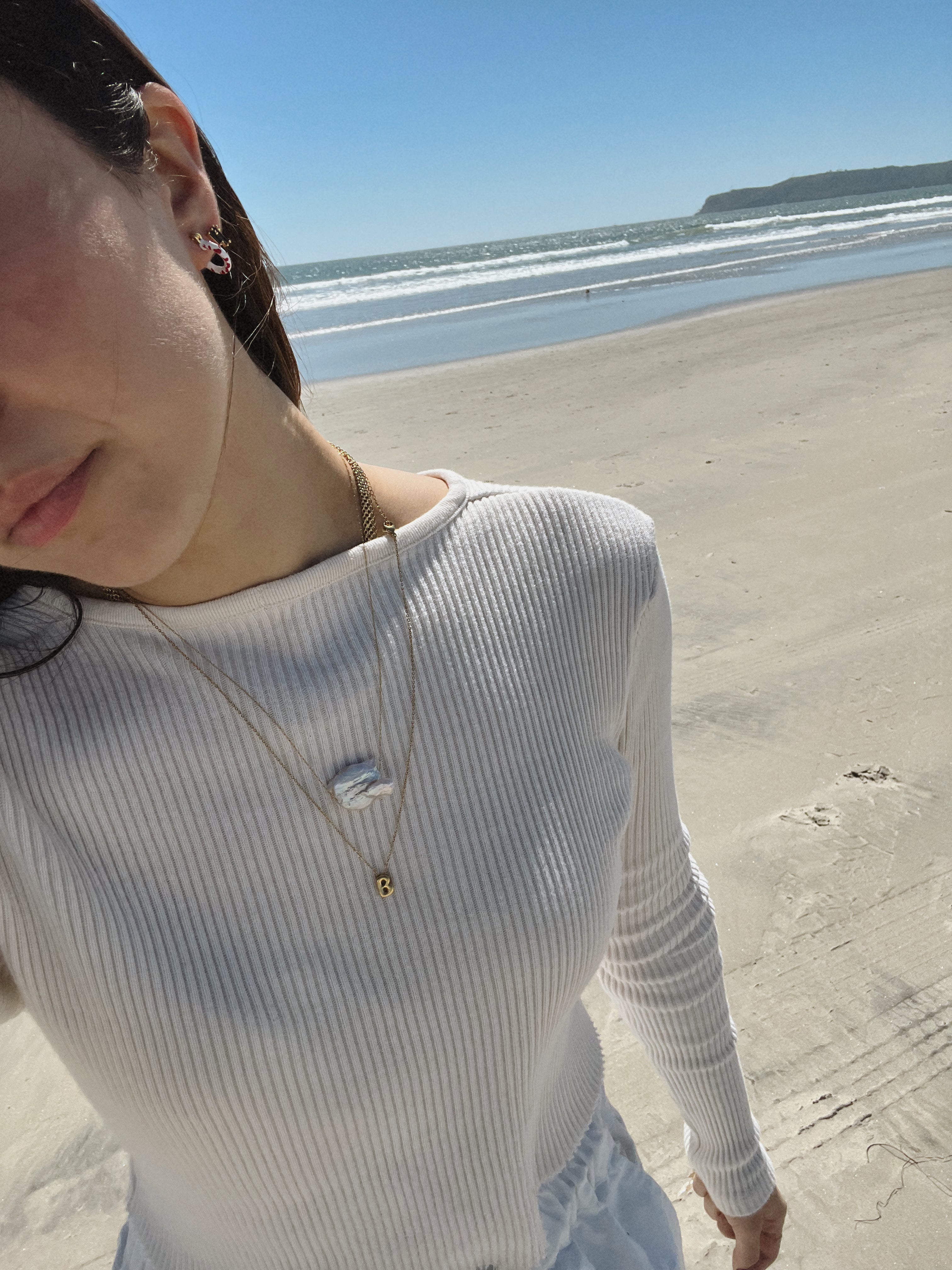 Mini Bubble Letter Necklace - FINAL SALE