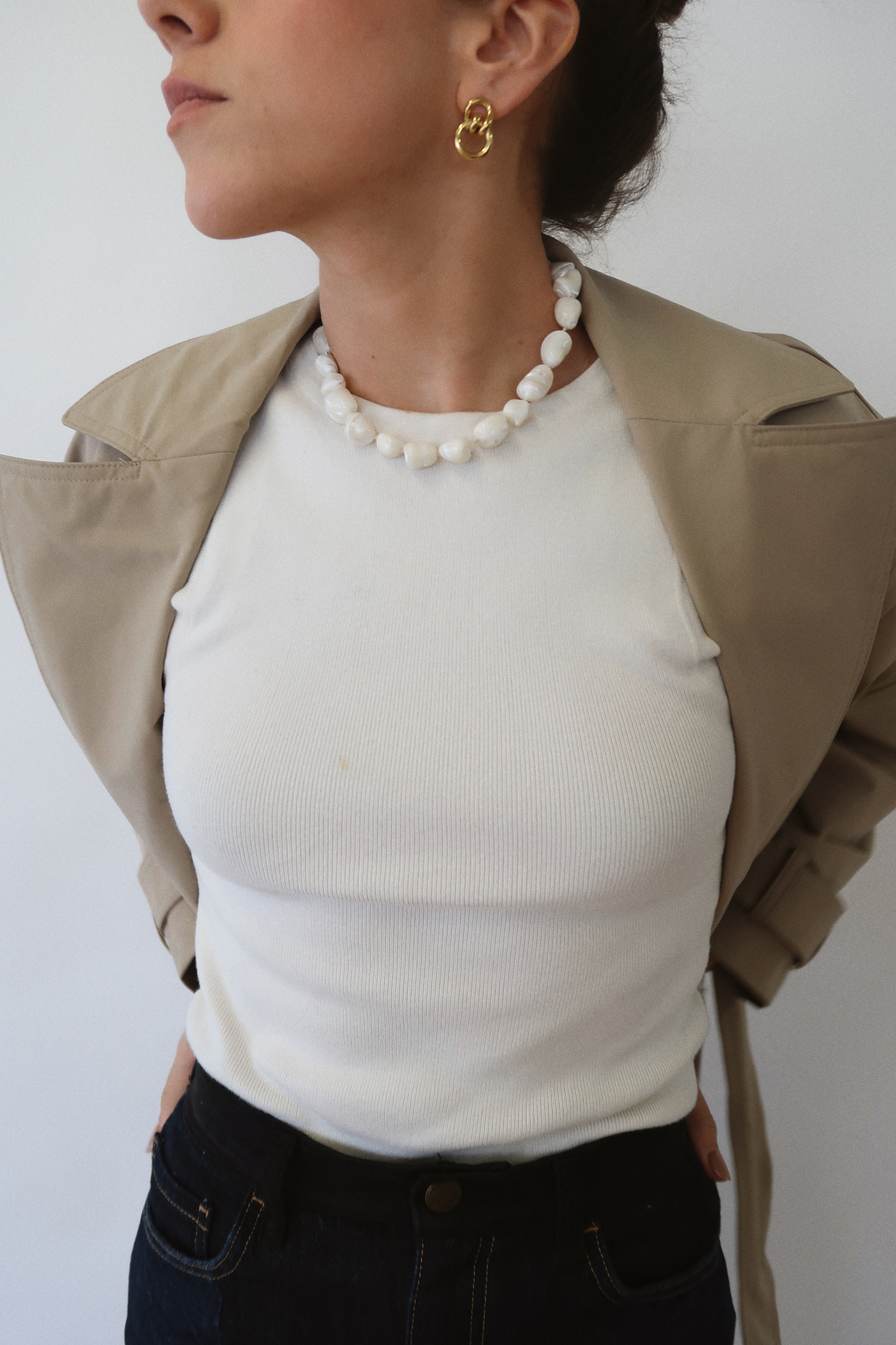 The Everywhere Phone Strap - Shell Beads