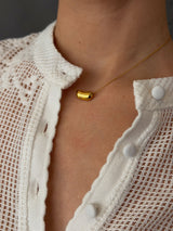 Bean Necklace Gold