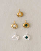 Zirconia Bean Charm
