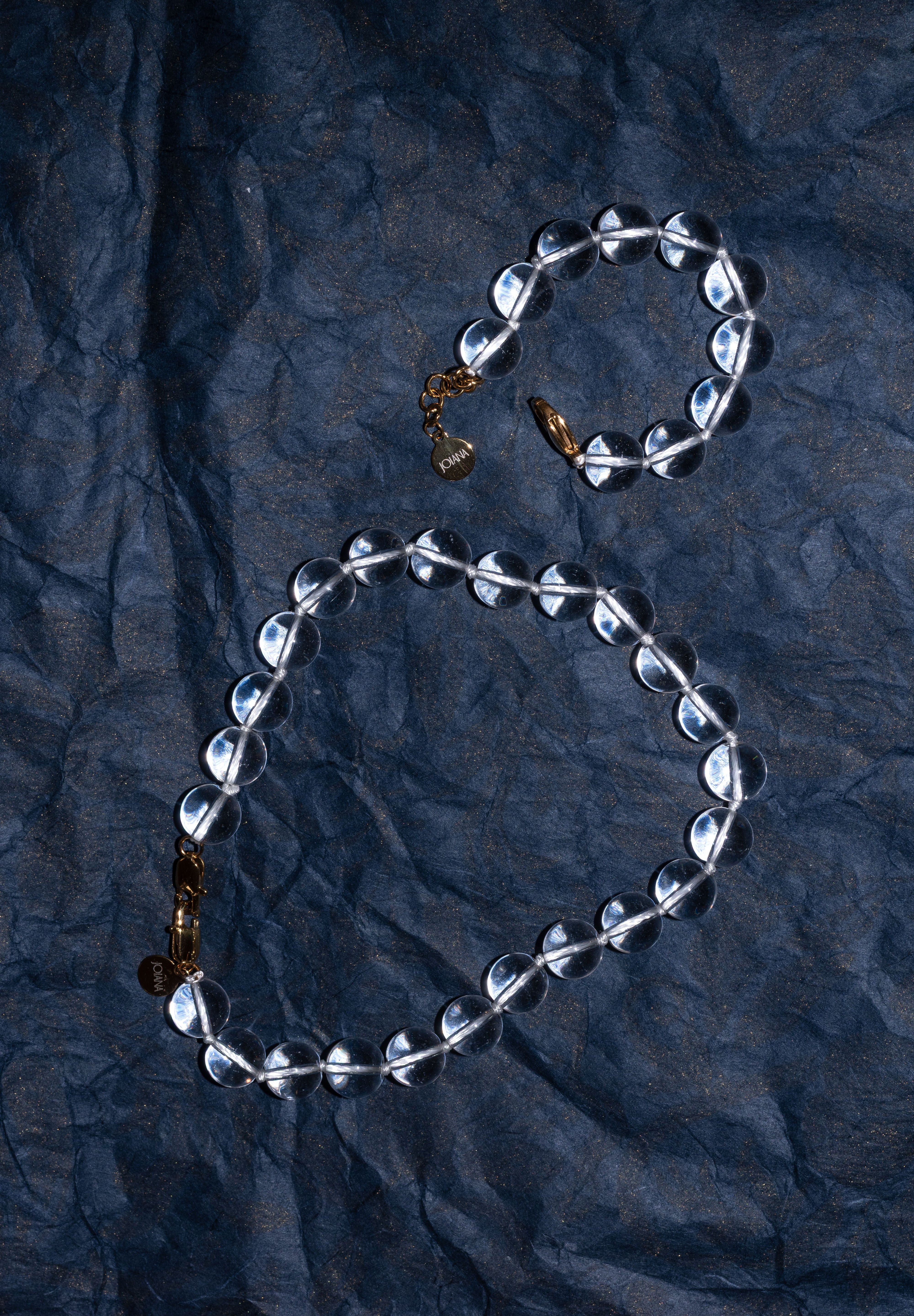 Mello Stone Necklace  - Crystal