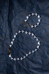 Mello Stone Necklace  - Crystal