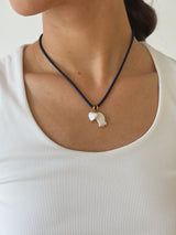 Pearl Heart Charm