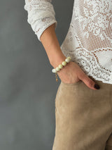Mello Stone Bracelet- Pistachio