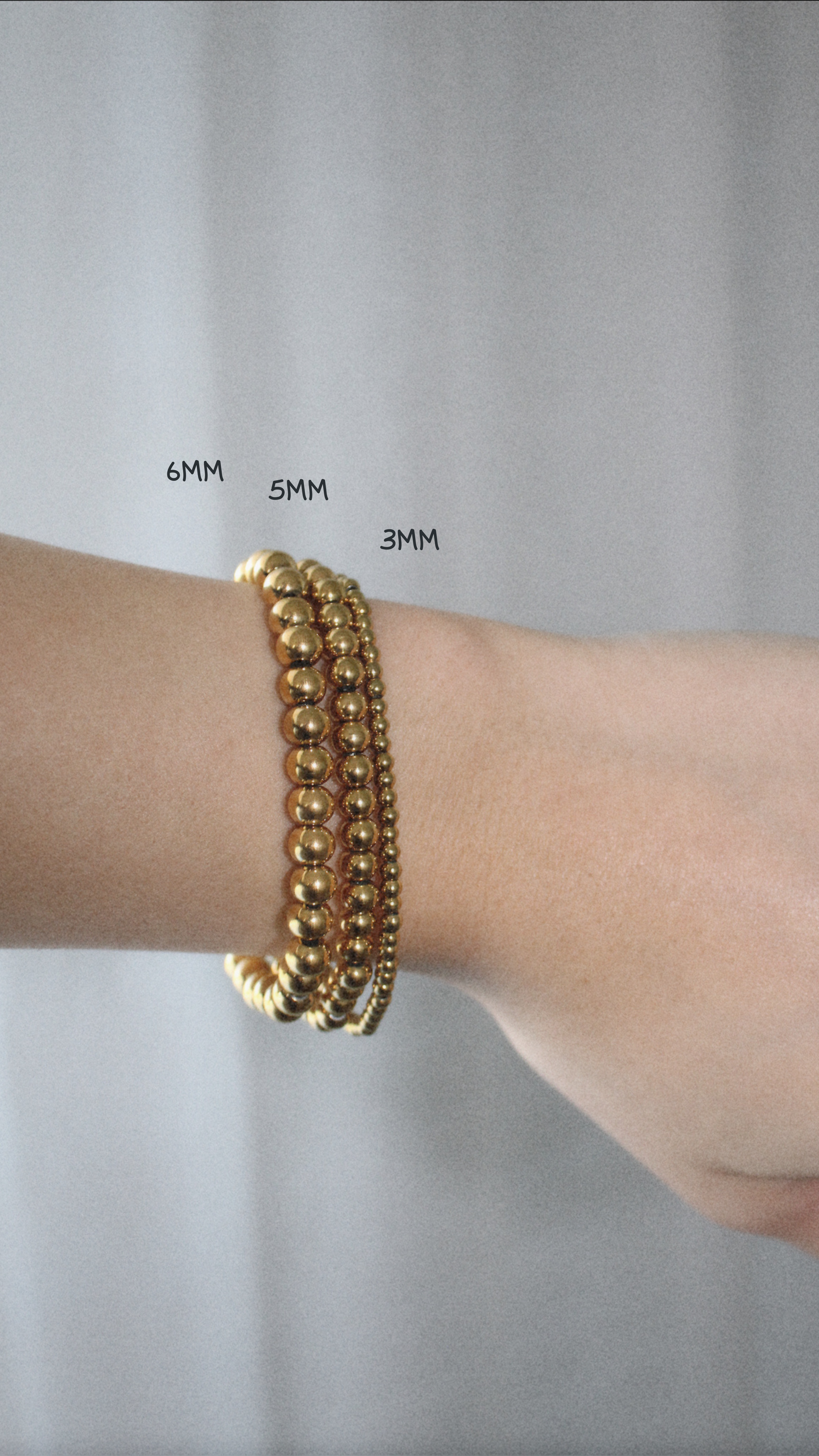 Gold Spheres Bracelet